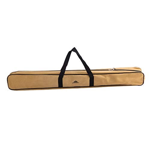 camping moon CAMPINGMOON 29.5-inch Length Canvas Pole Case Carrying Bag Tripod Stand Storage Case MT-130-B